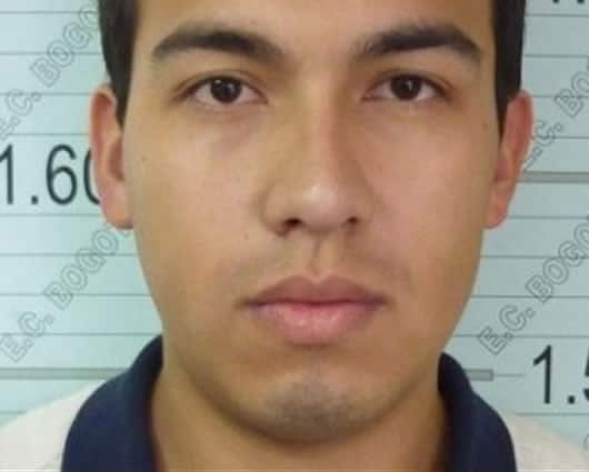 El joven Carlos Cárdenas. Foto: Inpec.