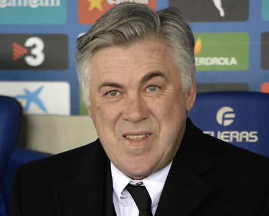 Carlo Ancelotti,entrenador del Real Madrid. AFP