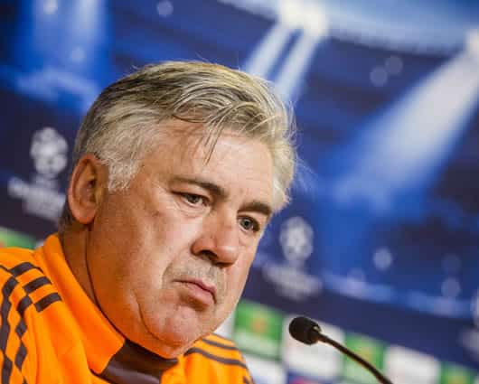 Carlo Ancelotti,entrenador del Real Madrid. AFP