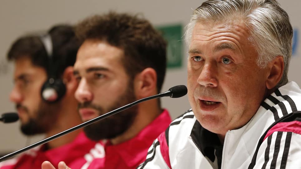 Carlo Ancelotti, técnico del Real Madrid. AFP
