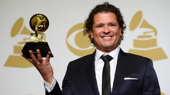 Carlos Vices, cantante. Foto: AFP