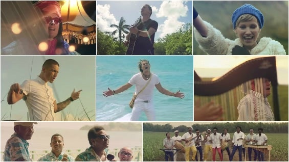 El video de Carlos Vives fue grabado en diferentes lugares de Colombia.