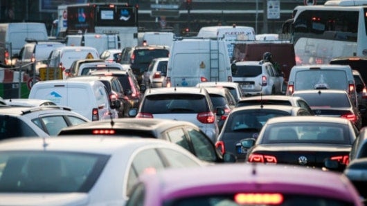 Carros particulares. Foto: AFP