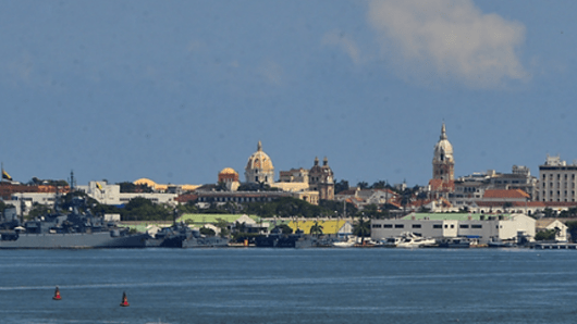 Esta temporada habrá en Cartagena 212 recaladas de 36 líneas de cruceros. Foto: AFP.
