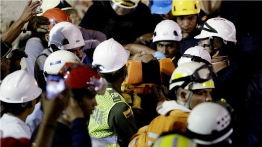 Hasta el momento se ha rescatado a 23 personas. Foto: EFE.