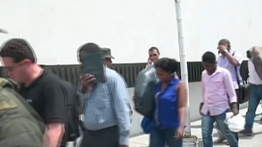 Los detenidos fueron cobijados con medida de aseguramiento y enviados a la cárcel. Foto: Noticias RCN