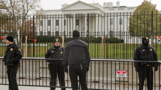 Casa Blanca, en Washington. Foto: AFP