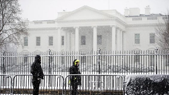El incidente retrasó 50 minutos la partida del presidente Obama a Selma. Foto: EFE.