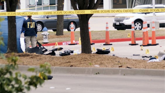 En el hecho resultó herido un guardia y fueron abatidos los atacantes. Foto: AFP