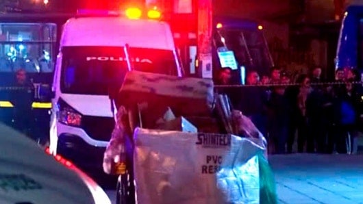 Zona de Villa Luz donde fue hallado un cuerpo. Foto: Noticias RCN.