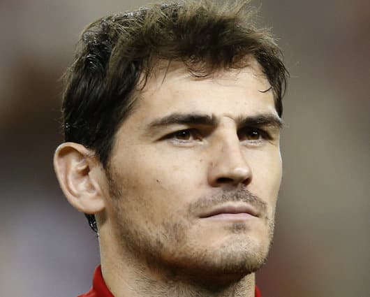 Iker Casillas arquero del Real Madrid. AFP