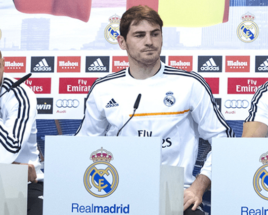 Iker Casillas, capitán de la selección de España. Foto: EFE
