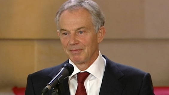 Tony Blair, exprimer ministro británico. Foto: Noticias RCN