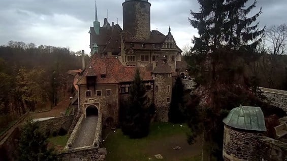 Castillo polaco de Czocha, donde se ha recreado la escuela de magia. Foto: Oficial