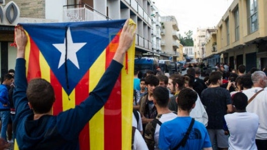 Separatistas. Lola Bou / AFP