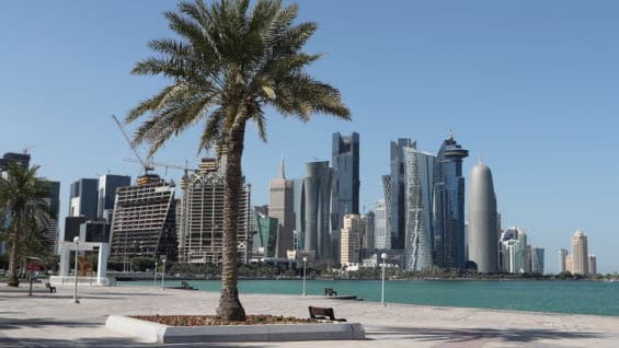 Doha, capital de Catar. Foto: AFP