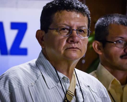 El guerrillero Pablo Catatumbo. Foto: AFP.