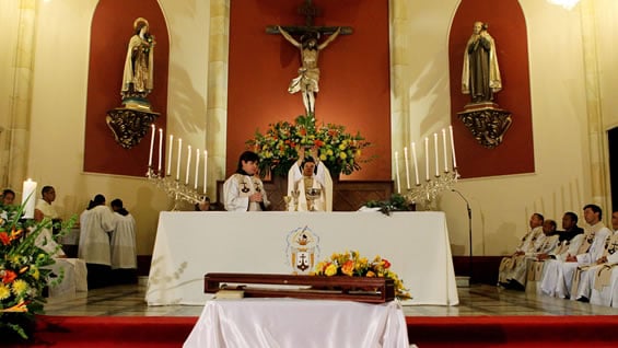 En Colombia el 74% de los declarados protestantes afirman haber sido criados como católicos. Foto: EFE