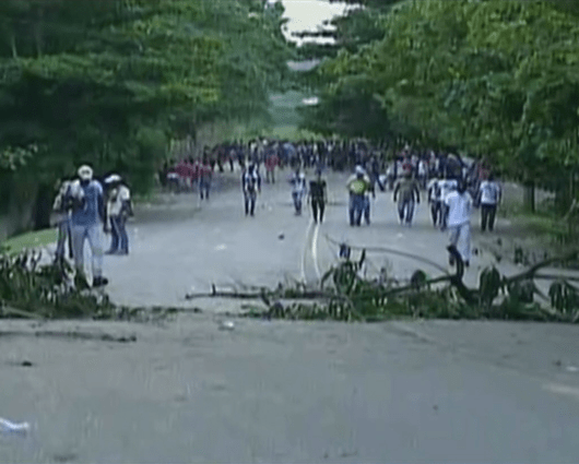 Los manifestaciones han dejado 50 capturados.