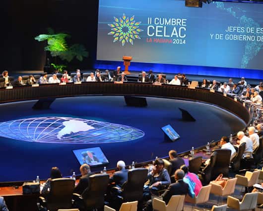 33 mandatarios asistieron a la cumbre de la Celac en Cuba. Foto: EFE.
