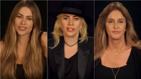 Sofía Vergara, Lady Gaga y Caitlyn Jenner.