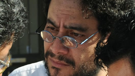 El senador del Polo Democrático Iván Cepeda. Foto: AFP.