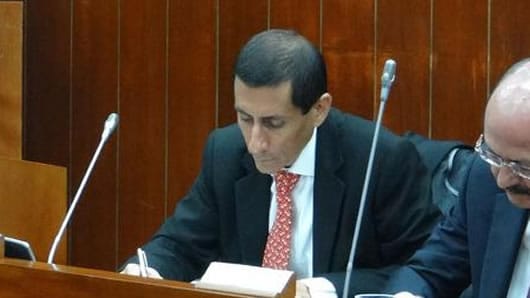 Jimmy Chamorro, presidente de la Comisión Segunda. Foto: Oficial