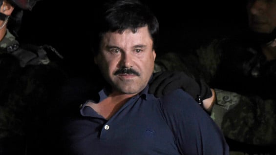 Joaquín "El Chapo" Guzmán. Foto: Archivo AFP