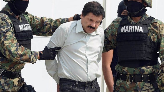 Joaquín "El Chapo" Guzmán. Foto: AFP