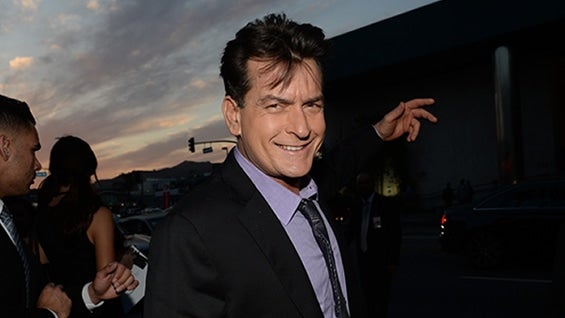 Charlie Sheen, actor estadounidense. Foto: AFP.