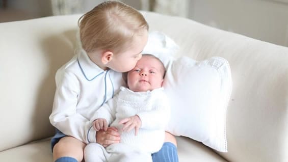 La princesa será bautizada el 5 de julio. Foto: EFE.
