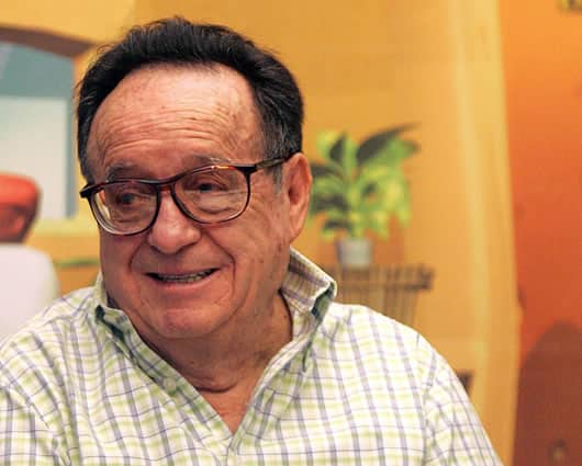 Roberto Gómez Bolaños, comediante mexicano. Foto: AFP