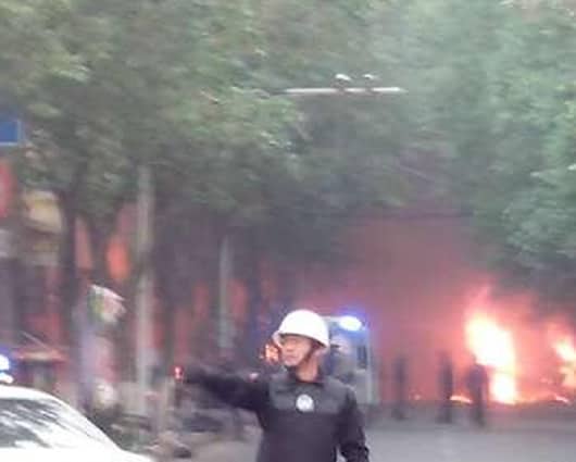 Testigos del hecho han publicado fotografías en redes sociales. Foto: @XHNews