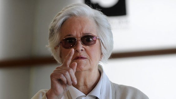 Su sor Rata de Callejón de "Entre tinieblas" (1983) fue su primer personaje con el director manchego. Foto: AFP