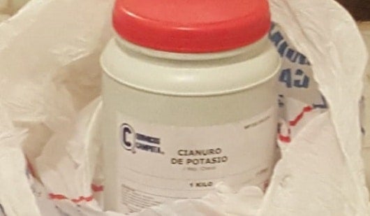 Foto: Cianuro. NoticiasRCN.com