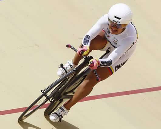 Colombia ganó 3 de las 4 medallas de oro disputadas en las competencias de pista. Foto: COC