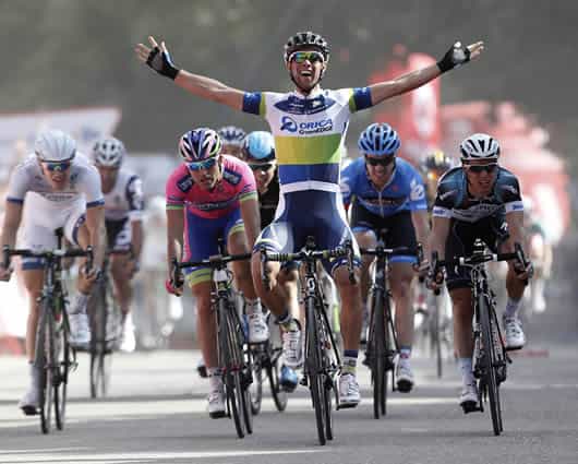 Michael Matthews del Orica-GreenEdge llegó a la meta en 4h 28:22. Foto: AFP