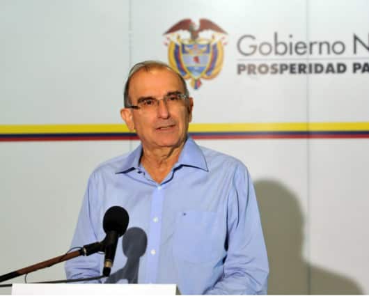 Humberto de la Calle, jefe negociador del Gobierno. Foto: EFE