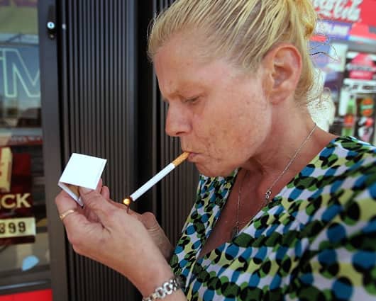 El consumo de cigarrillo deja 400.000 muertos al año en EE.UU. Foto: AFP