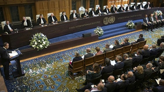 Corte Internacional de Justicia (CIJ). Foto: AFP.