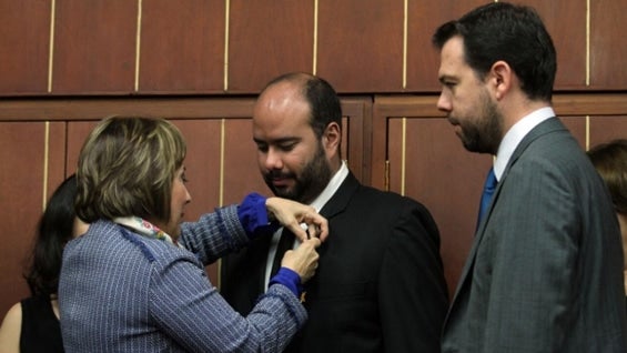 Ciro Guerra, director de cine colombiano. Foto: Senado de la República.