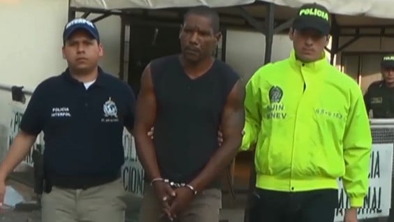 Frederic Robert Dayde fue capturado en Neiva. Foto: Noticias RCN.