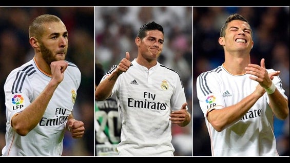 James Rodríguez disputará su primer clásico español. Foto: AFP