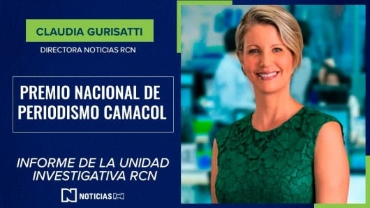 Foto: Claudia Gurisatti, directora de Noticias RCN y NTN 24.