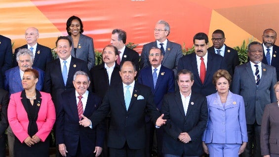 El combate a la pobreza fue el tema central de la cumbre. Foto EFE