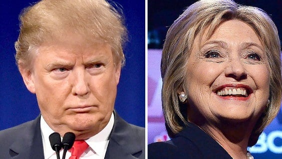 Los candidatos de las dos fuerzas políticas más importantes de los Estados Unidos se disputan la llegada a la Casa Blanca. AFP
