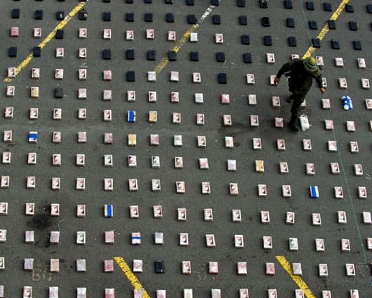 Según las investigaciones, al parecer, la carga pertenecía a la columna Móvil Daniel Aldana de las Farc. Foto: AFP.