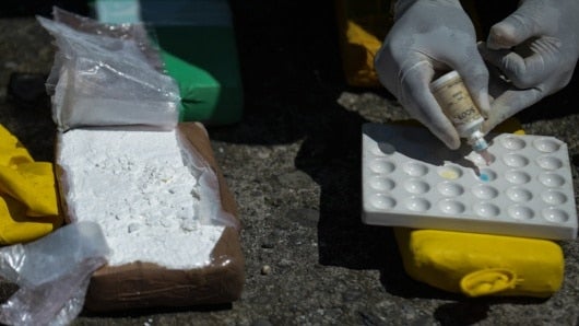 Cocaína. Foto: AFP