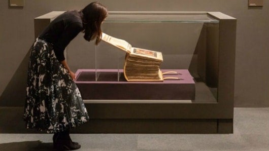 Este códice es el ejemplar completo de la Biblia en Latín más antiguo que se conoce. Foto: Biblioteca Británica