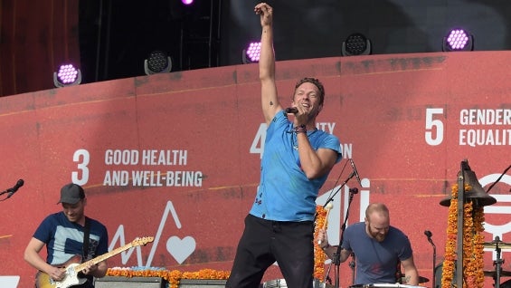 Coldplay. Foto: AFP.